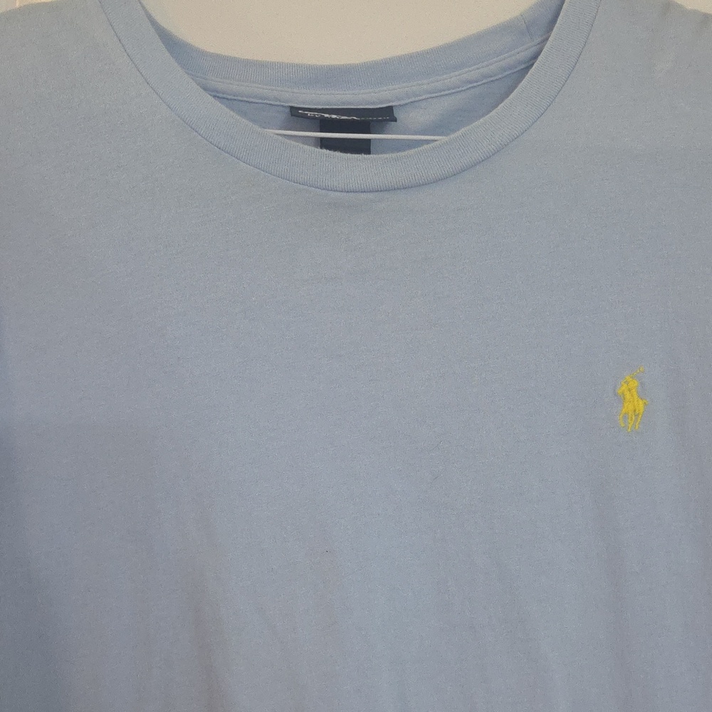 Polo by Ralph Lauren Blue T-Shirt for Men - Picture 3 of 3